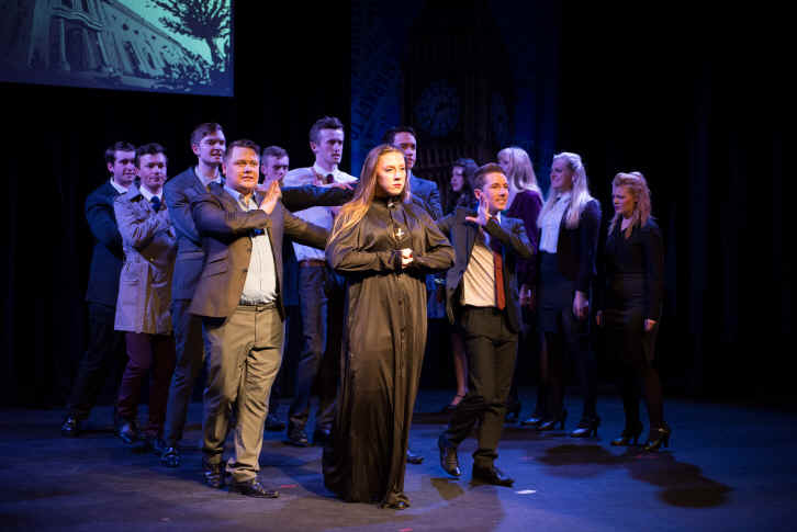 UWL students in Bel Ami the Musical